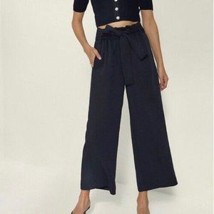 Aritzia Black Wide Leg Pants